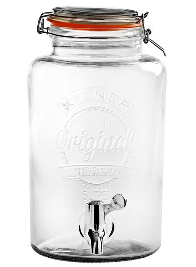 Kilner Drankendispenser 5L rond (incl. tapkraan) image