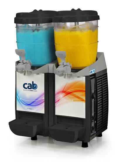 Slush machine Caress 2x6L Zwart image