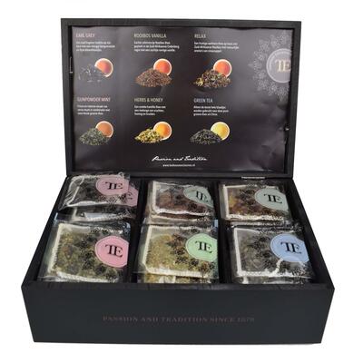 Presentation Box Wood Luxury Tea Bag (27x18x9cm) image